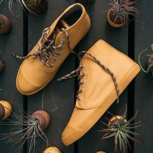 Mustard Yellow BANGS shoes
